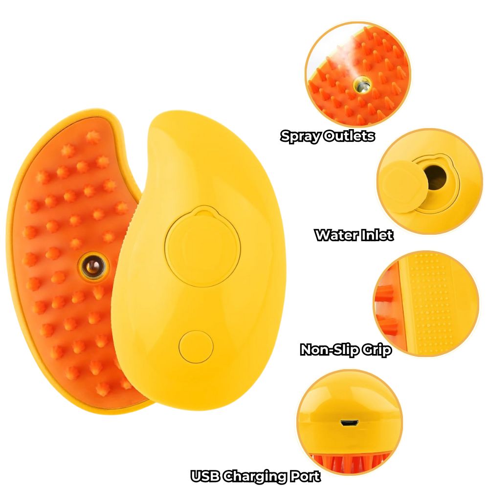 Cat Massage Misty Brush